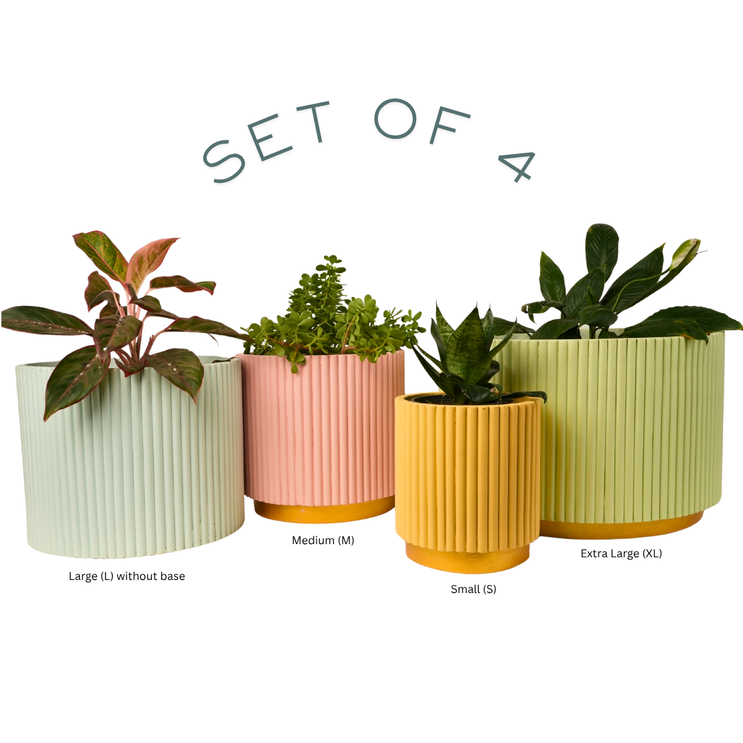 Nova Sphere Set of 4 (Large Planter without Base)