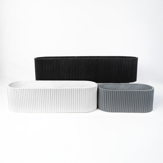 Nova Oval Set of 3 Planters